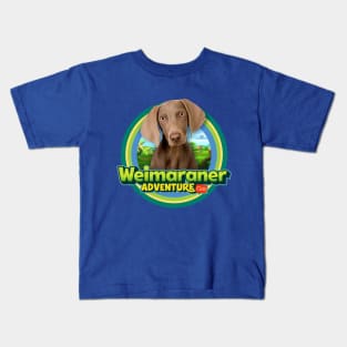 Weimaraner dog Kids T-Shirt